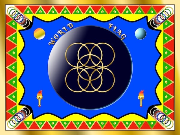 World Flag - 7 Rings